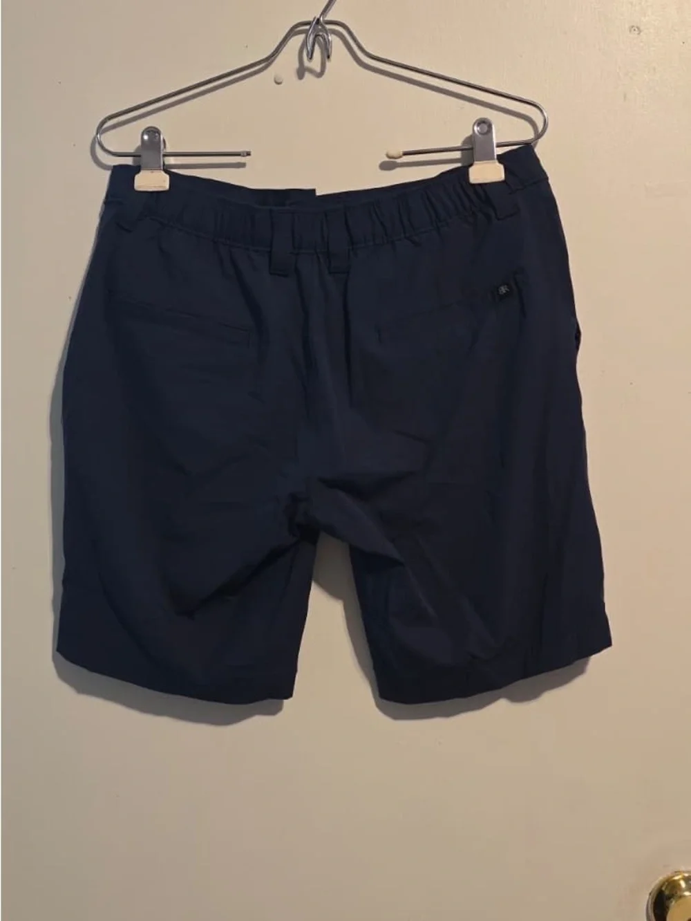 Banana Republic Men's Navy Flat-Front Shorts
